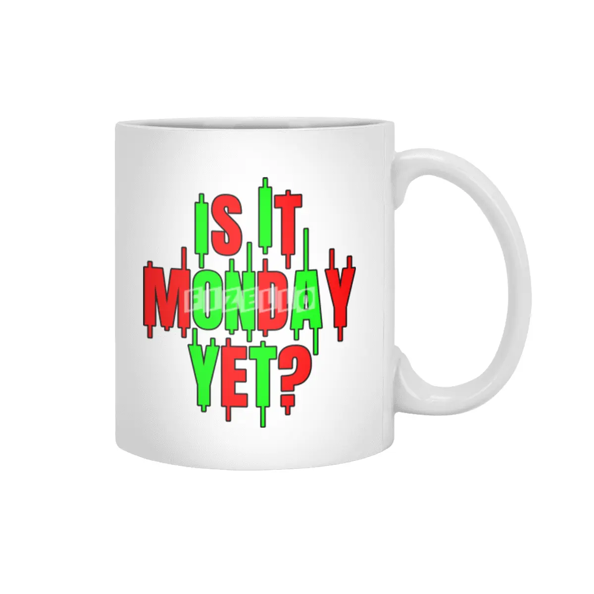 Is It Monday Yet,Bitcoin,BTC,Crypto,Cryptocurrency,Wallstreetbets Beyaz Kupa