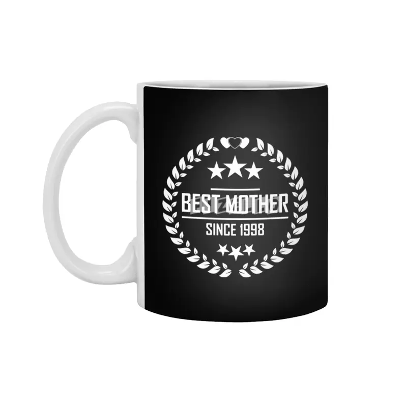 best mother since 1998 Beyaz Kupa