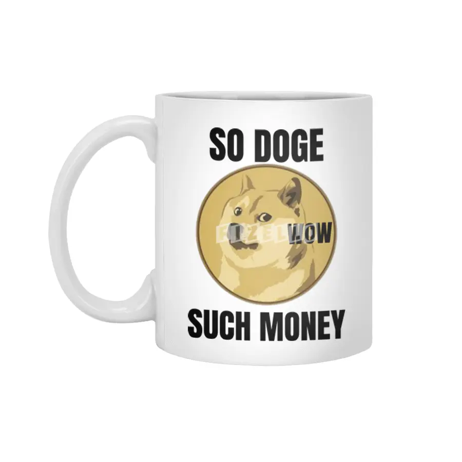 Dogecoin Hodl - Crypto Shirt Beyaz Kupa