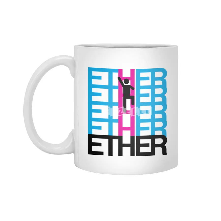 Climb the Ethereum Ladder Beyaz Kupa