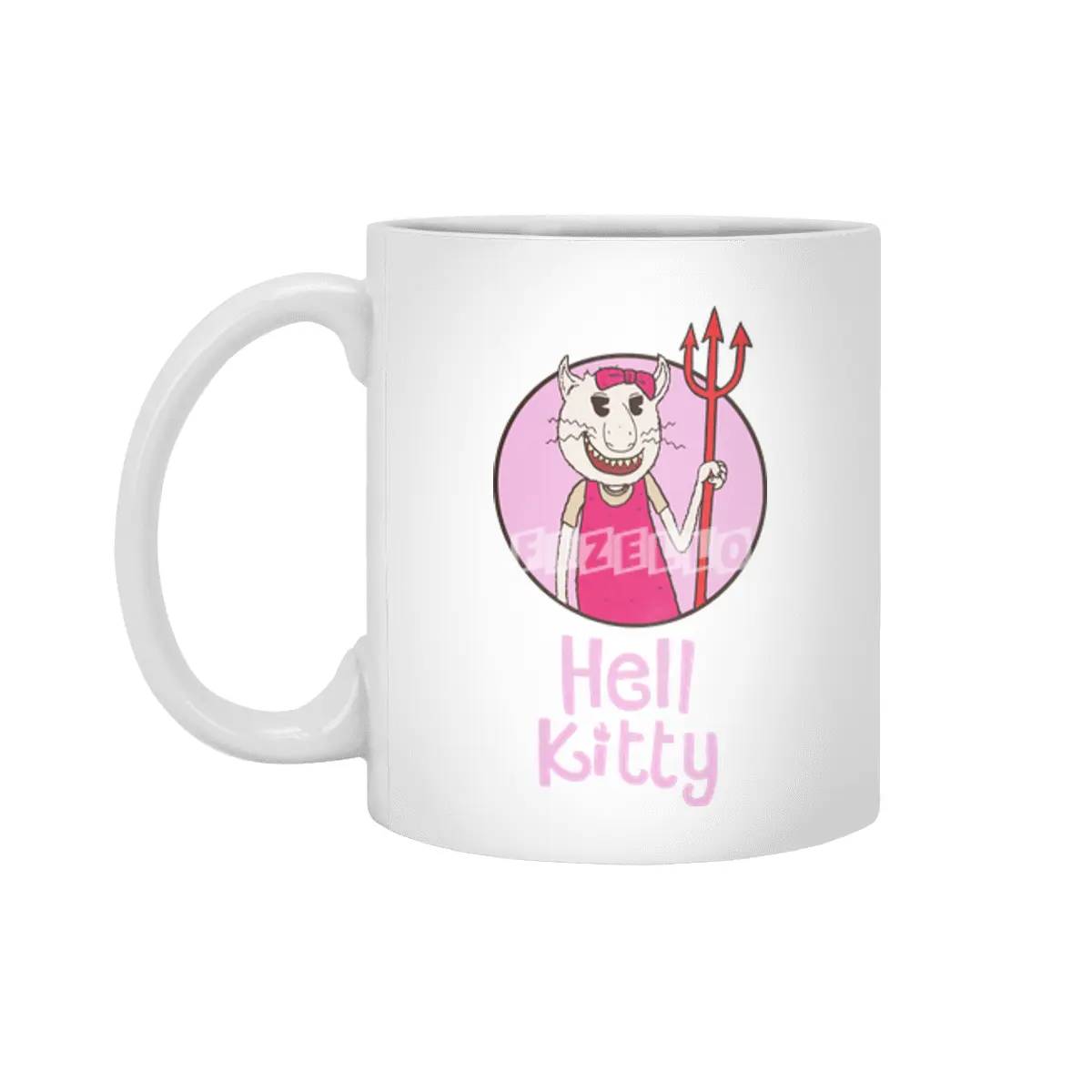 Hell Kitty Beyaz Kupa