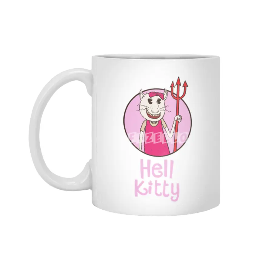 Hell Kitty Beyaz Kupa