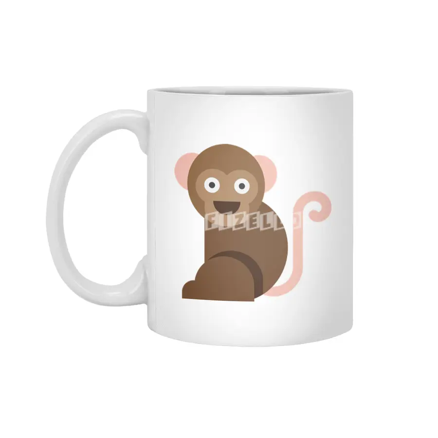 Monkey Beyaz Kupa