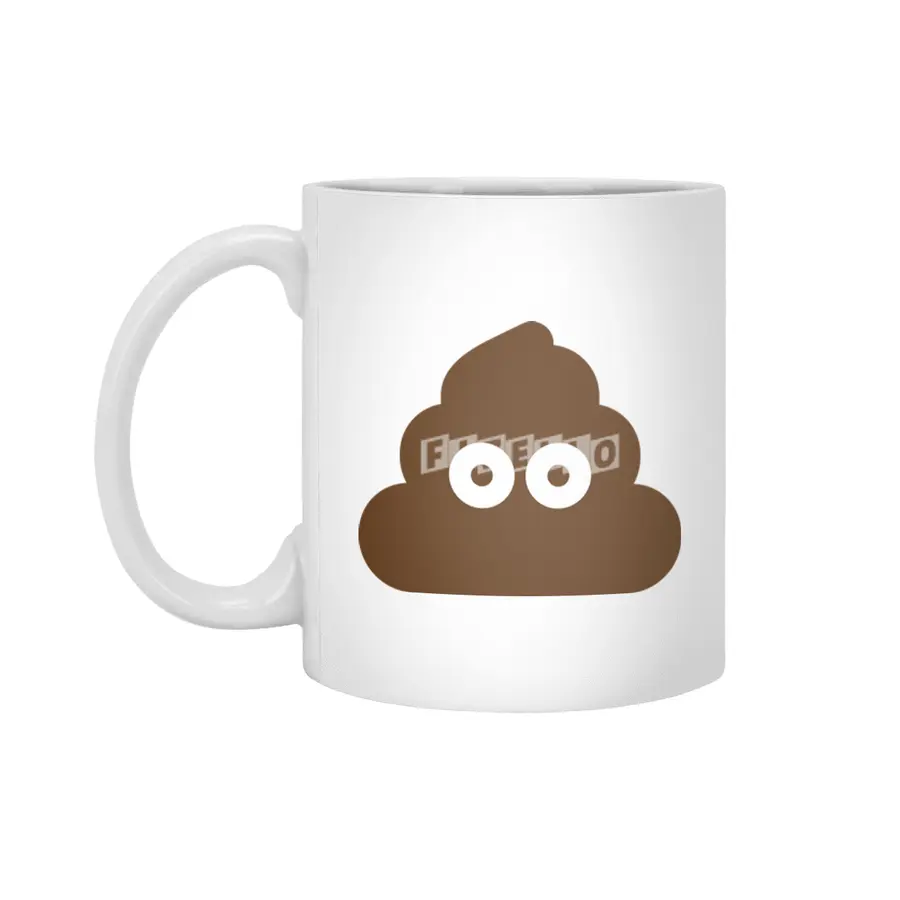 Pile of Poo Beyaz Kupa