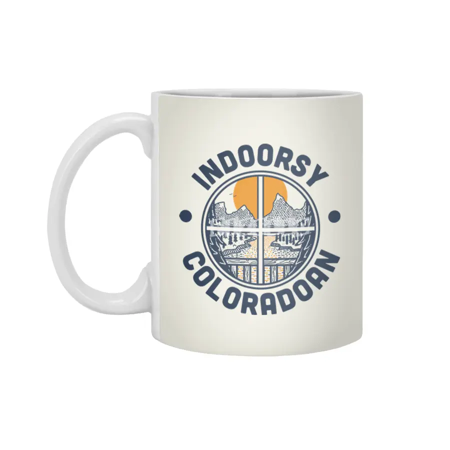 Indoorsy Coloradoan Beyaz Kupa
