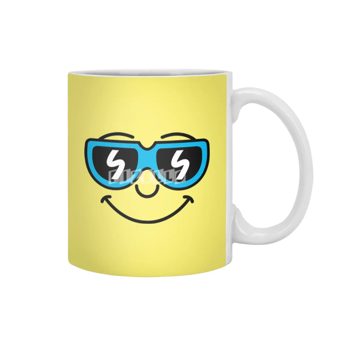 Cool Smiley (face) Beyaz Kupa