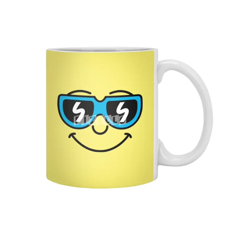 Cool Smiley (face) Beyaz Kupa