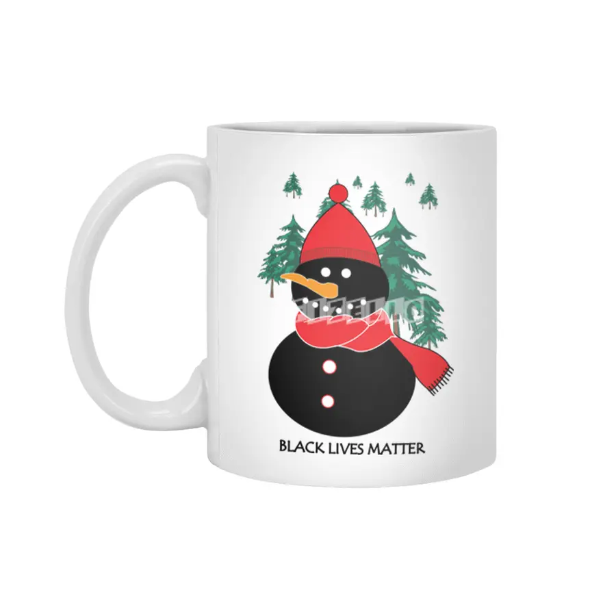 At Christmas, Black Lives Matter Too Beyaz Kupa
