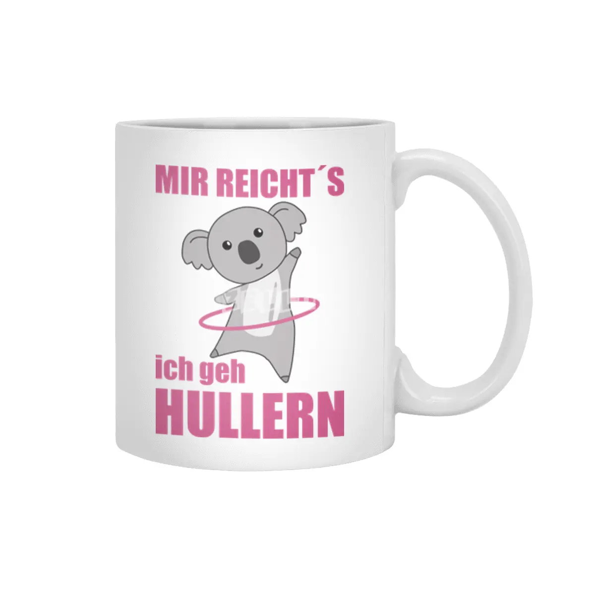 Koalas Die Hullern Sport Cute Koala Funny Beyaz Kupa