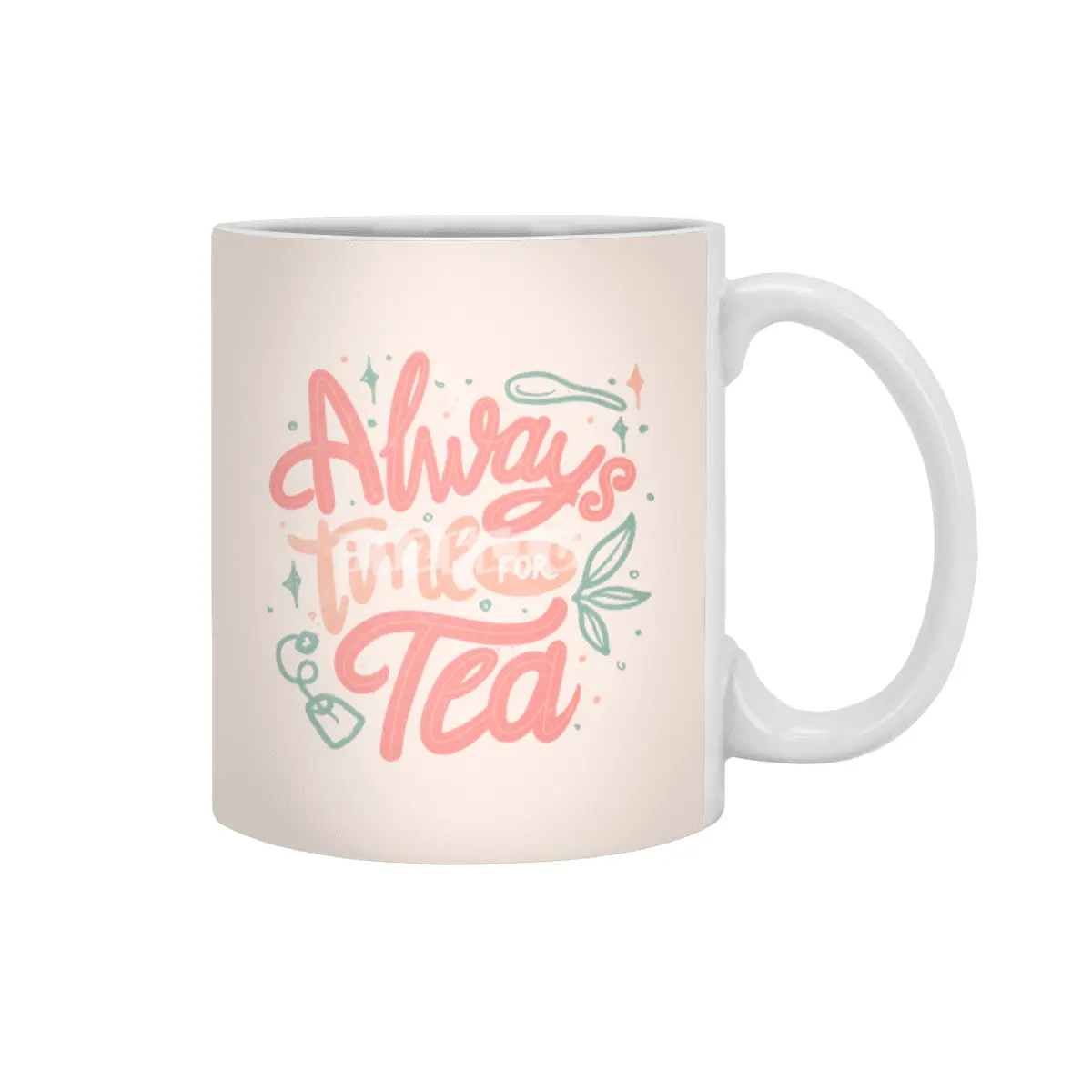 Always Time For Tea Beyaz Kupa