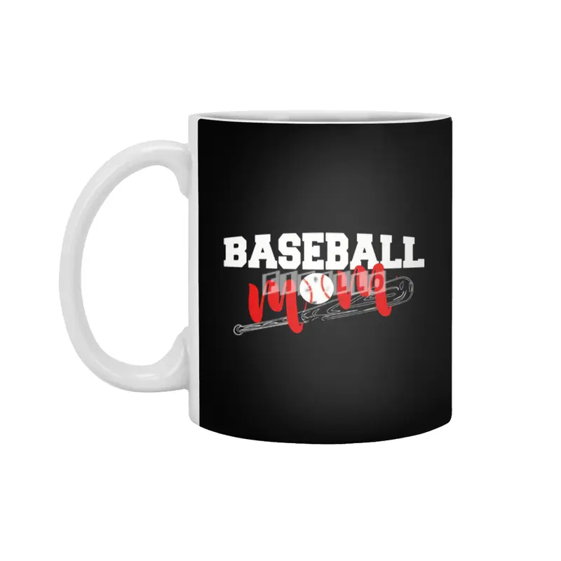 Baseball Mom Shirt for the mother Beyaz Kupa