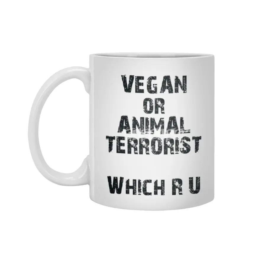 Vegan or Animal Terrorits: Which R U Beyaz Kupa