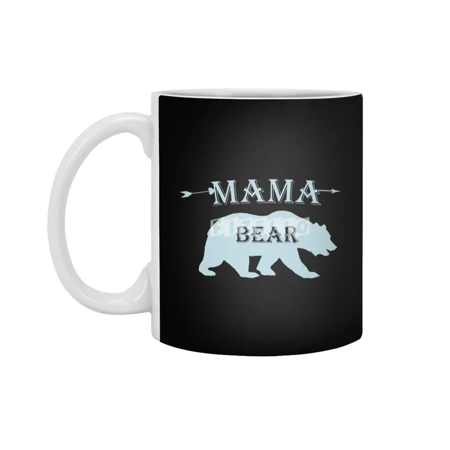 Mama Bear-Happy Mother Day Beyaz Kupa