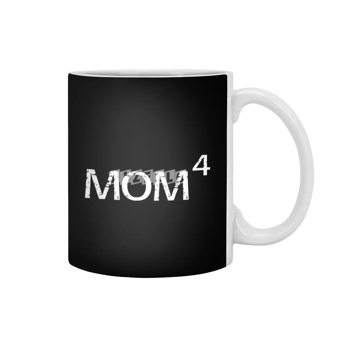 Mom to the fourth Power Beyaz Kupa