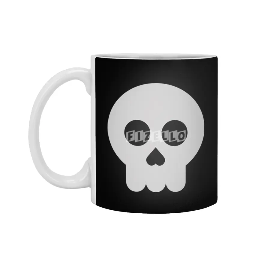 Skull Beyaz Kupa