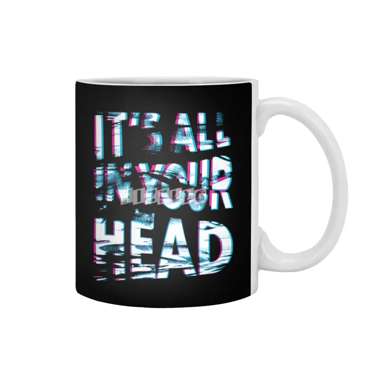 In Your Head Beyaz Kupa