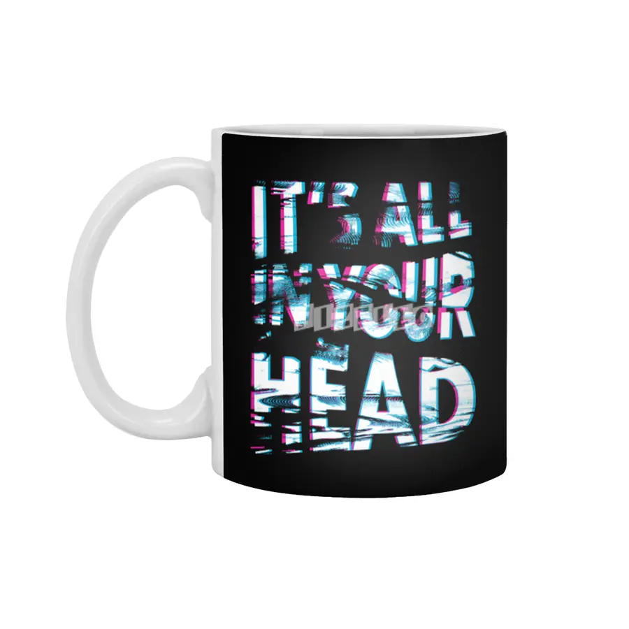 In Your Head Beyaz Kupa