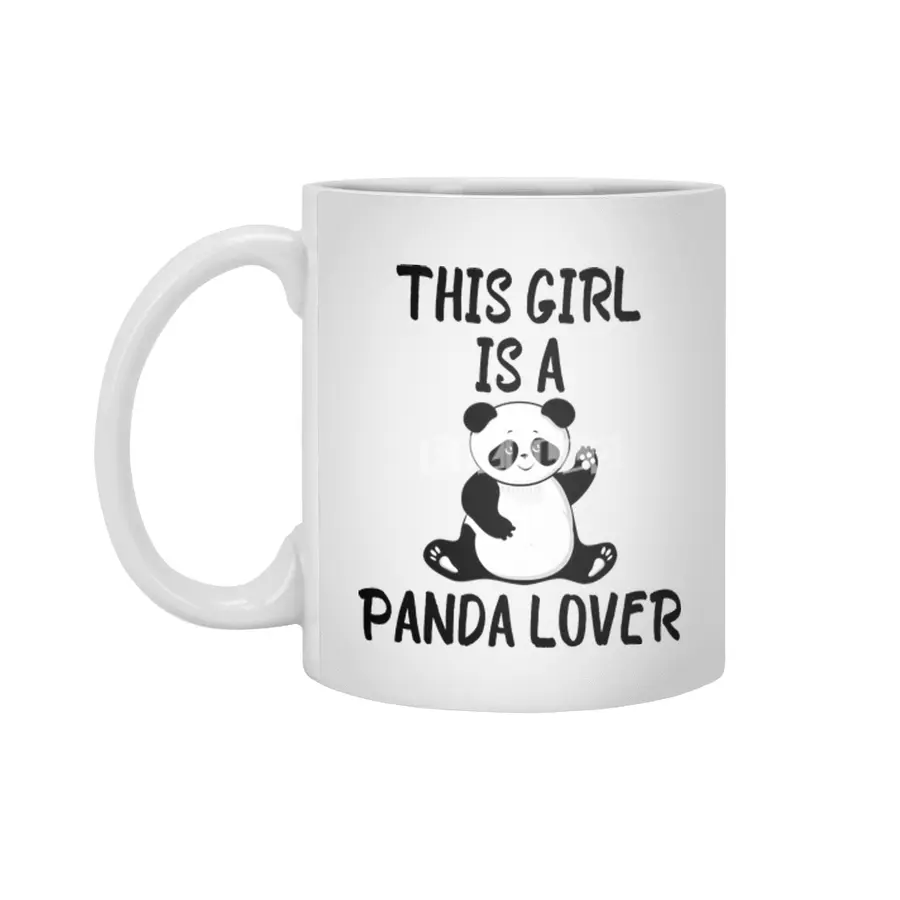 Panda Lover Beyaz Kupa