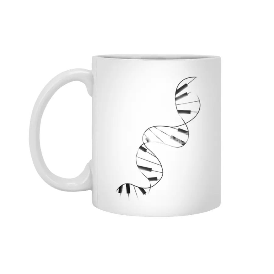 DNA Piano Beyaz Kupa