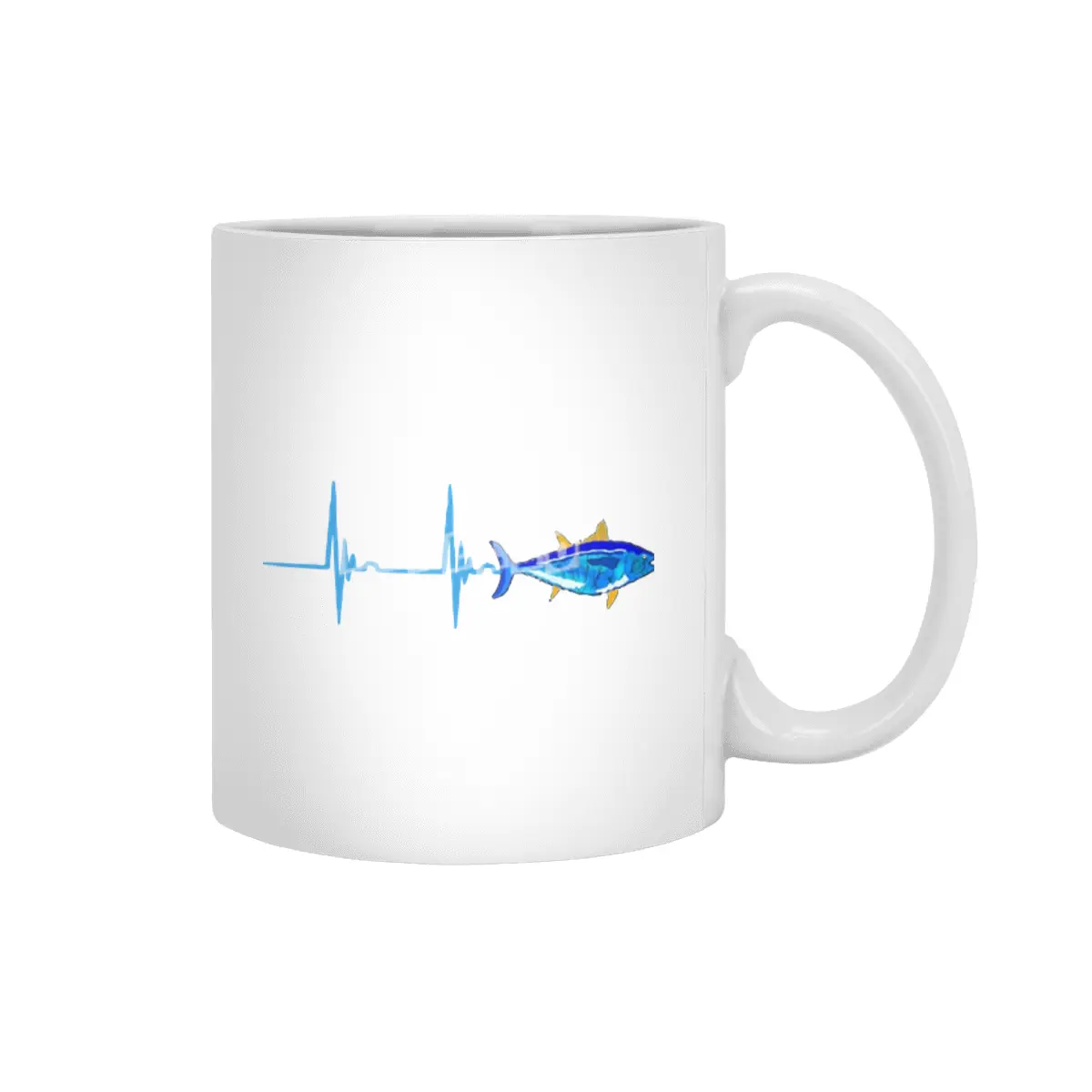 bluefin tuna heartbeat Beyaz Kupa