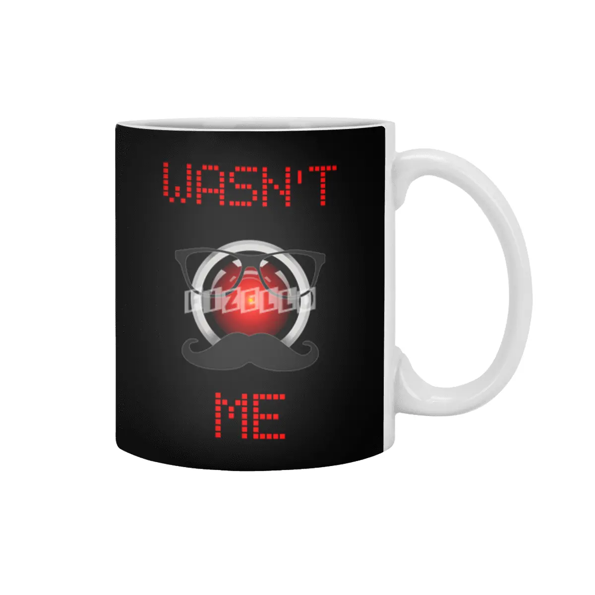 Wasn't Me. Android computer on the loose. Beyaz Kupa