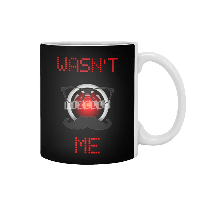 Wasn't Me. Android computer on the loose. Beyaz Kupa