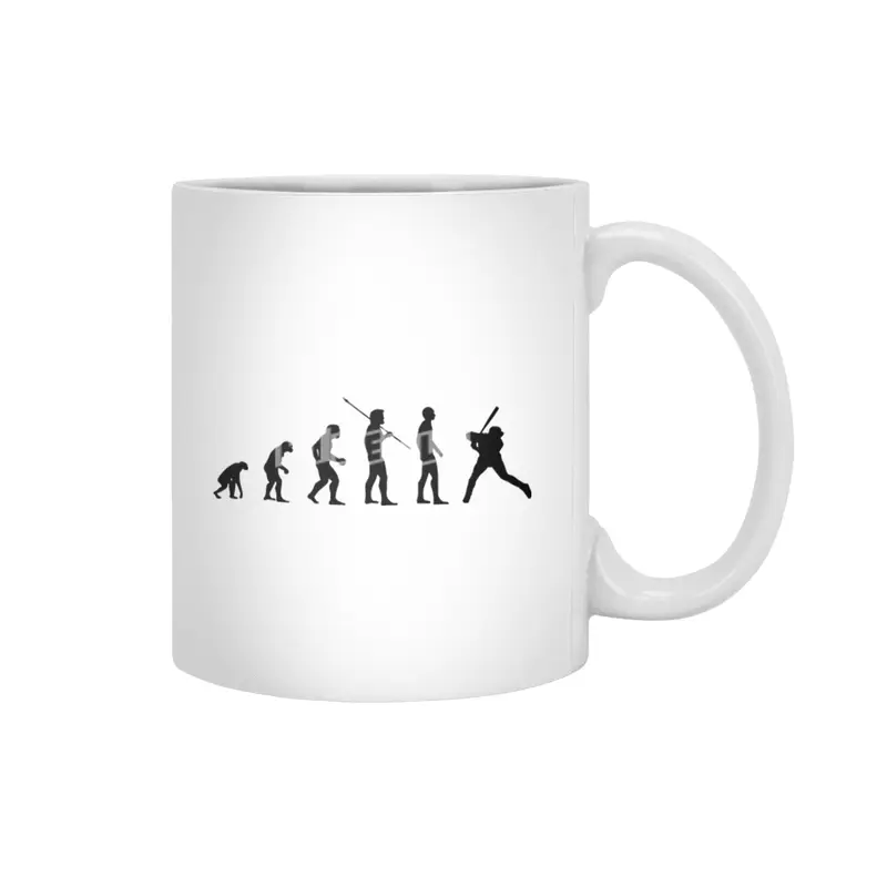Evolution of Baseball Players - Funny Sports Bv Beyaz Kupa