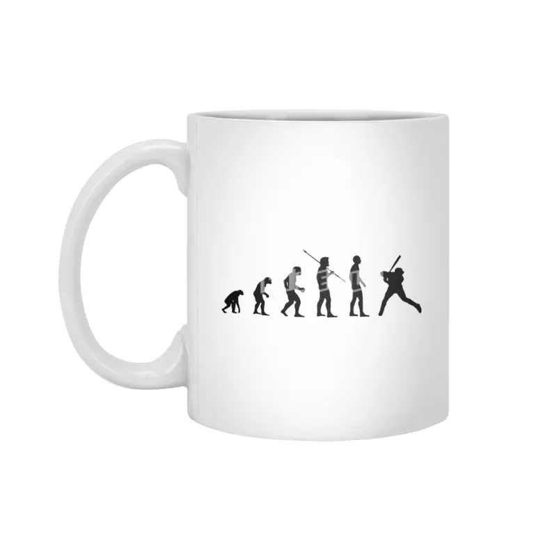 Evolution of Baseball Players - Funny Sports Bv Beyaz Kupa