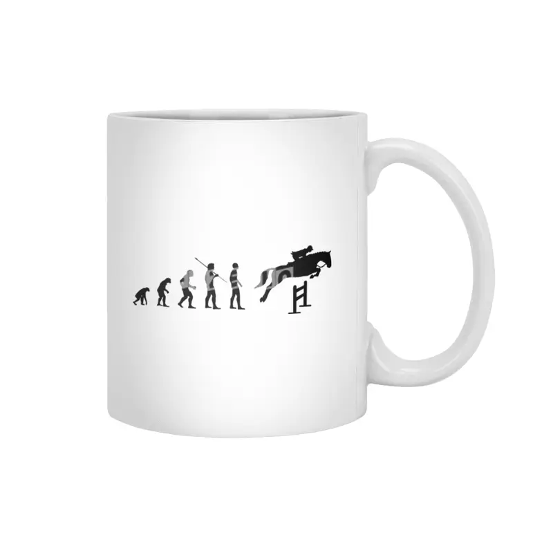 Evolution of Man | Funny Jockey Horseman Meme Bv Beyaz Kupa