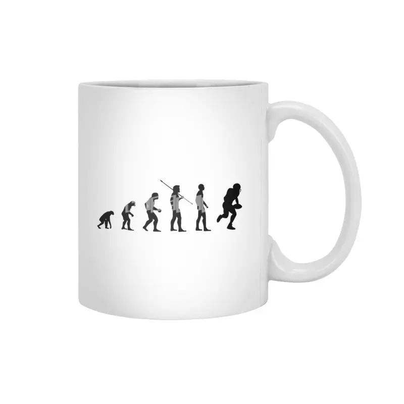 Evolution of Mankind • Funny American Football Bv Beyaz Kupa
