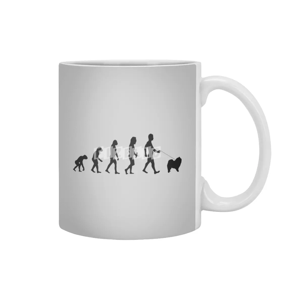 Evolution Of Labrador Logo Funny Beyaz Kupa