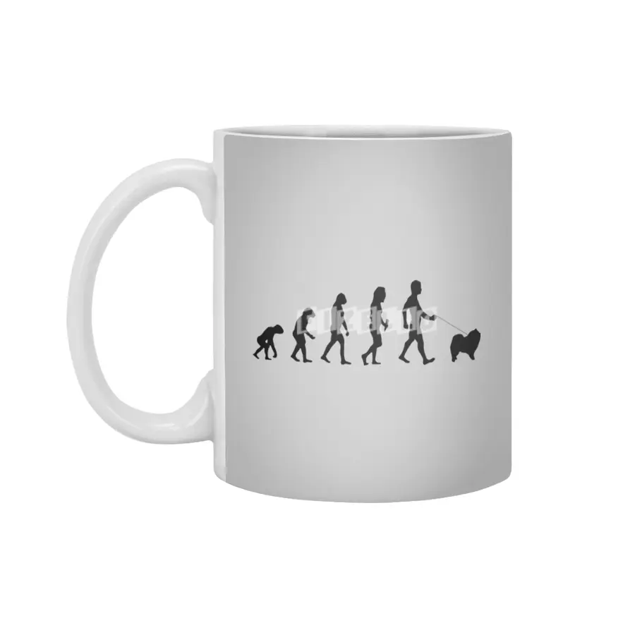 Evolution Of Labrador Logo Funny Beyaz Kupa