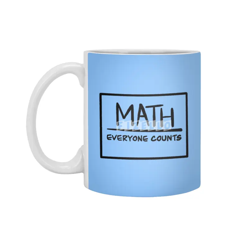 Math - Everyone Counts! Beyaz Kupa