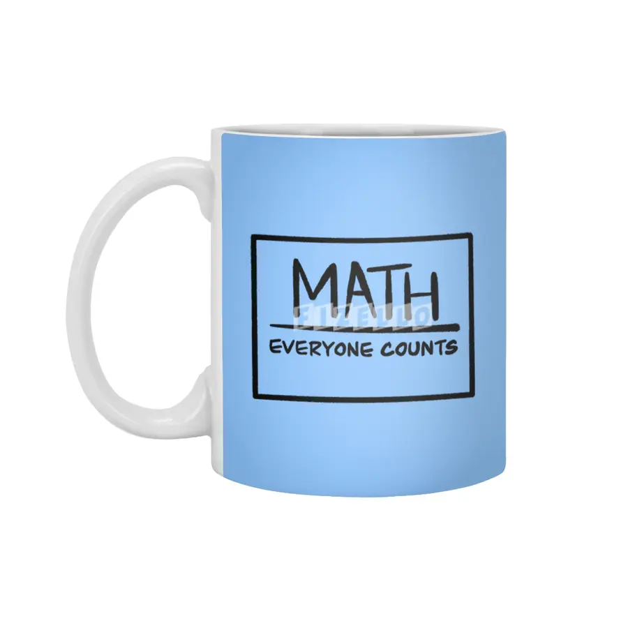 Math - Everyone Counts! Beyaz Kupa