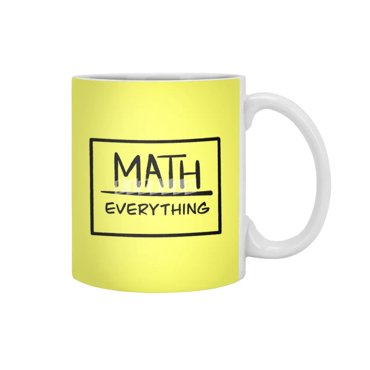 Math Above Everything Beyaz Kupa