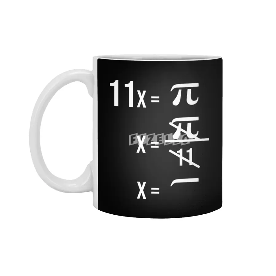 Math Mathematcs Math teacher gifts Pi Day Science Beyaz Kupa