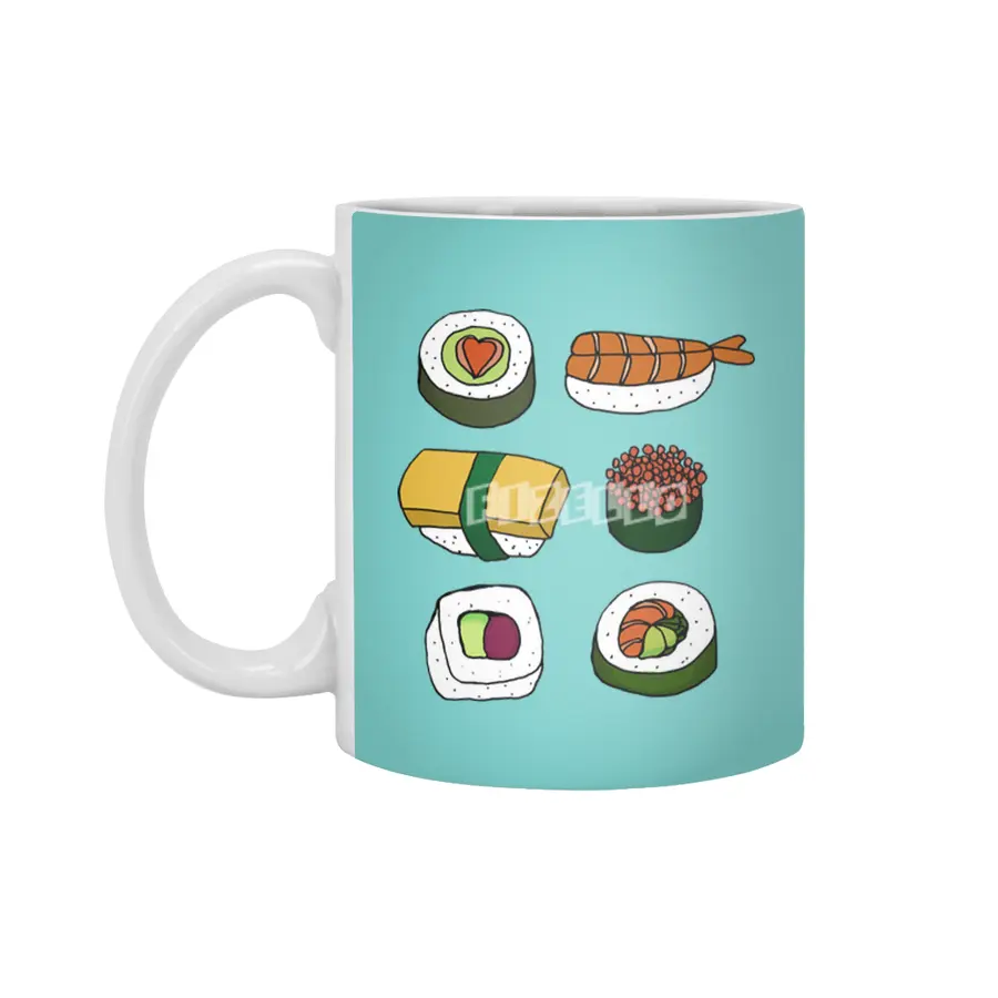 Sushi Love Beyaz Kupa