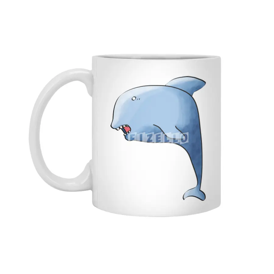 Dolphin from deep sea Beyaz Kupa