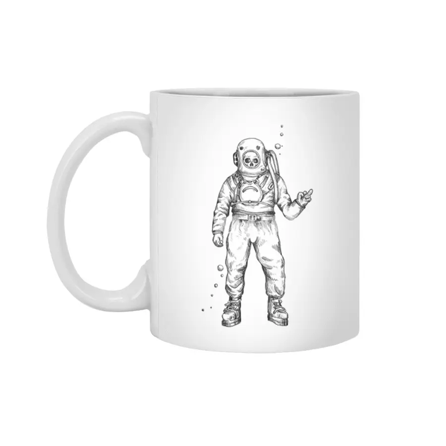 Deep Sea Diver Beyaz Kupa