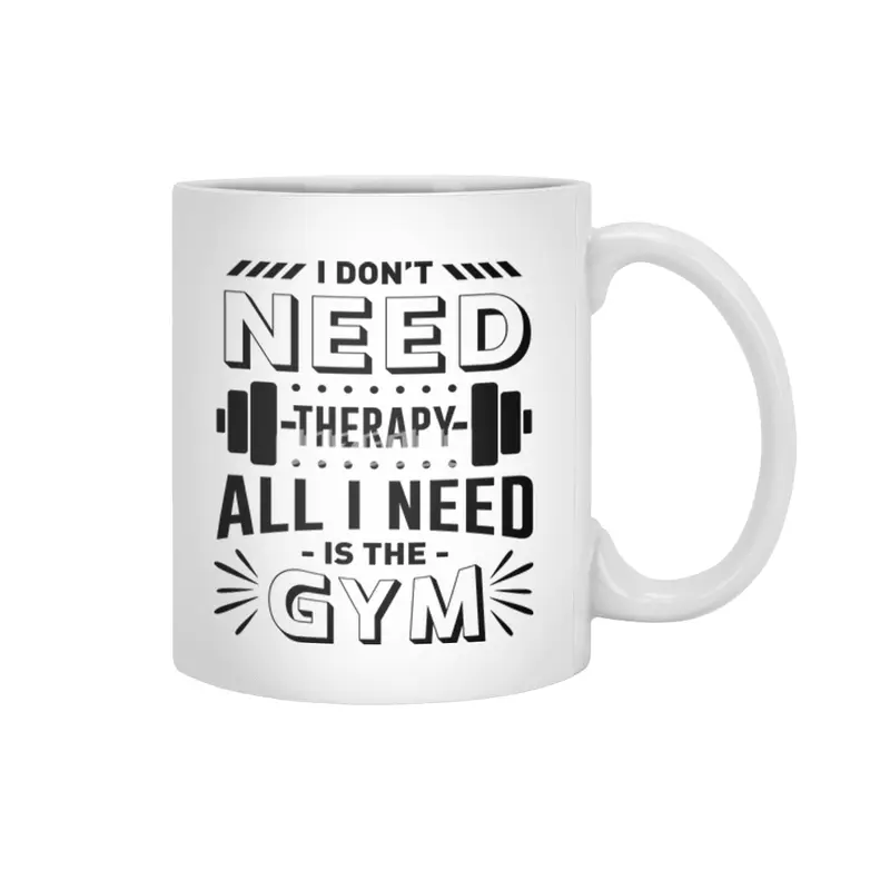 All I Need Is The Gym - Gym Beyaz Kupa