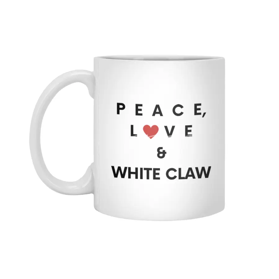 All I need- White Claw Beyaz Kupa
