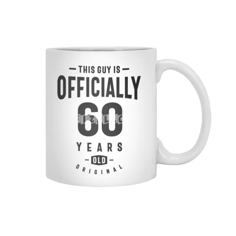 This Guy is Officially 60 Years Old - 60th Birthday Beyaz Kupa
