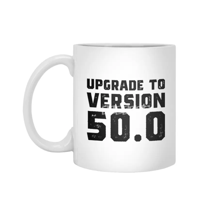 50th Birthday gift 50 Year Old Beyaz Kupa