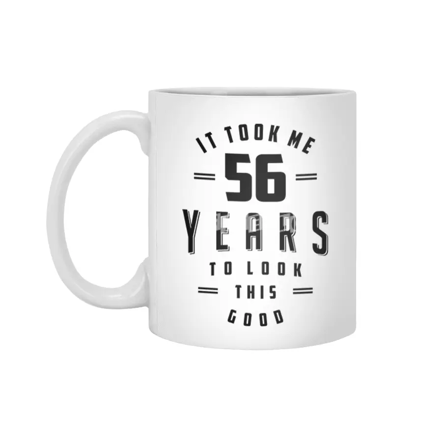 56 Year Old 56th Birthday Funny Gift Beyaz Kupa