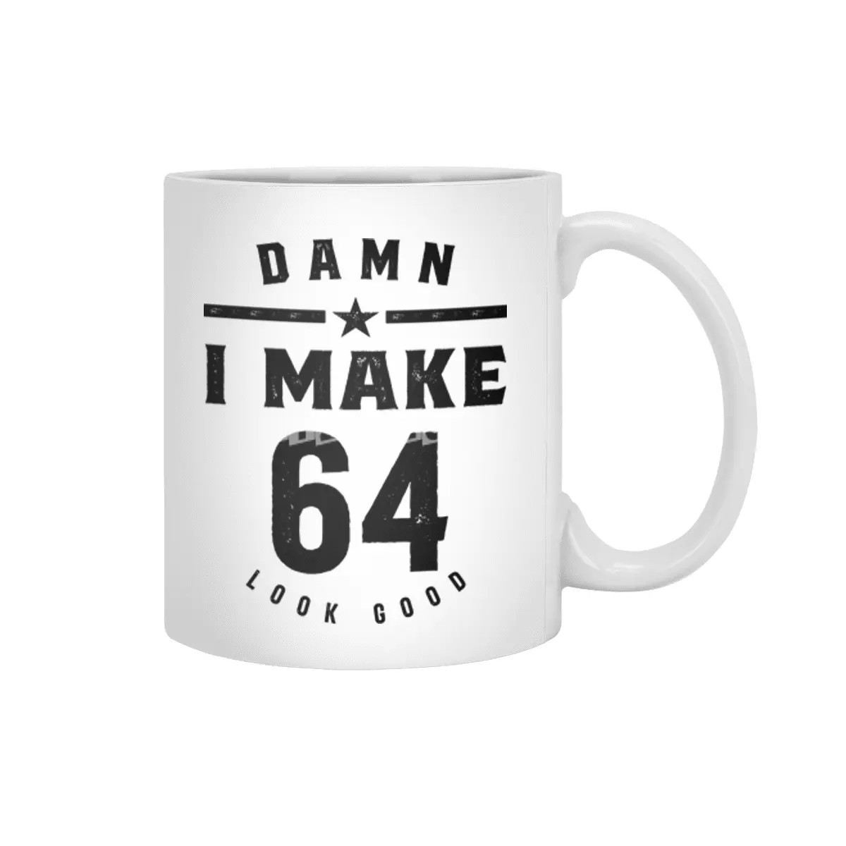 64 Year Old Gift | 64th Birthday Gift Ideas - Mens and Womens Beyaz Kupa