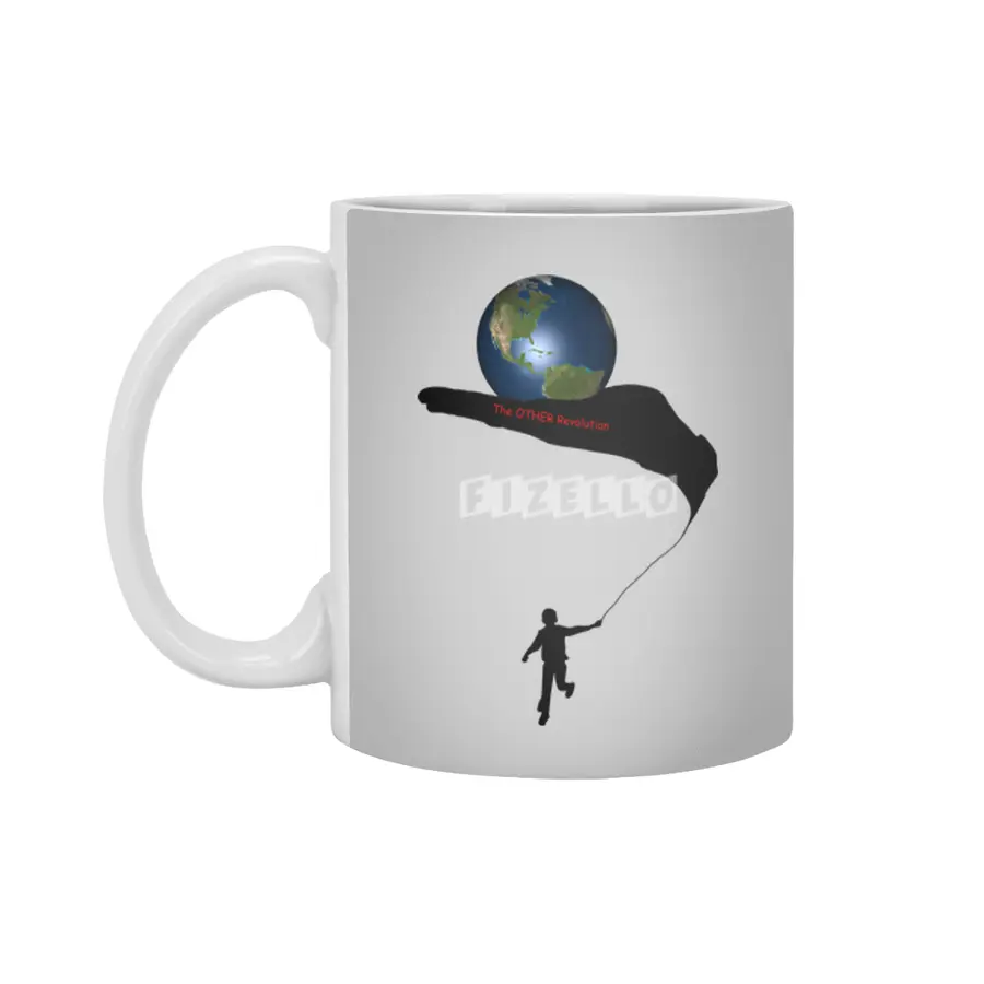 The World in  Our Hands balloon Beyaz Kupa