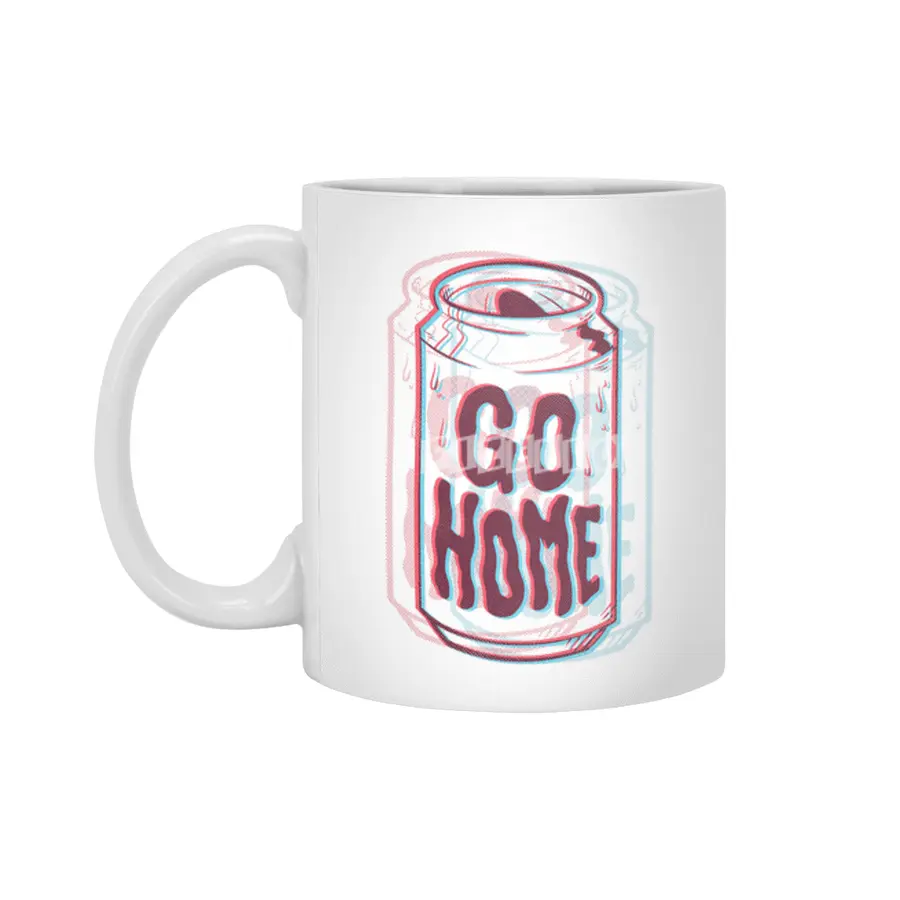 Go Home Beyaz Kupa