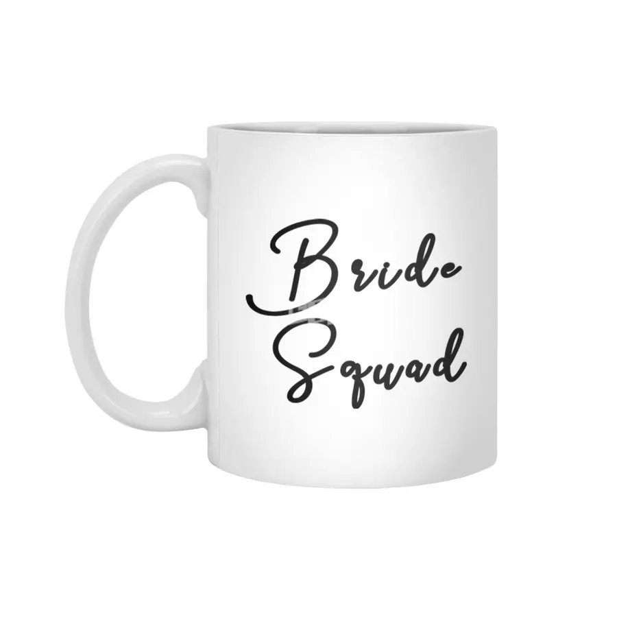 Bride Squad Beyaz Kupa
