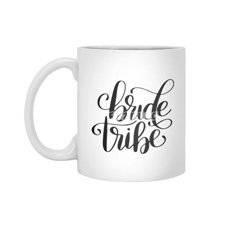 Bride Tribe | Bride To Be Shirt Beyaz Kupa