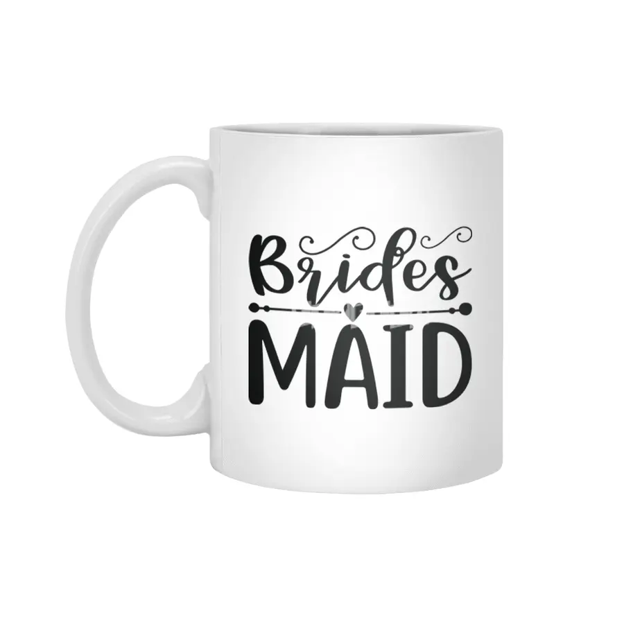 Bridesmaid Beyaz Kupa